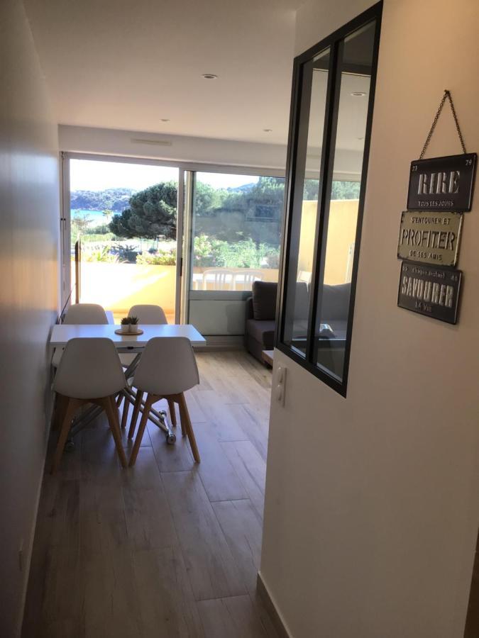 Appartement Pieds Dans L'Eau Vue Mer Bormes Les Mimosas 外观 照片
